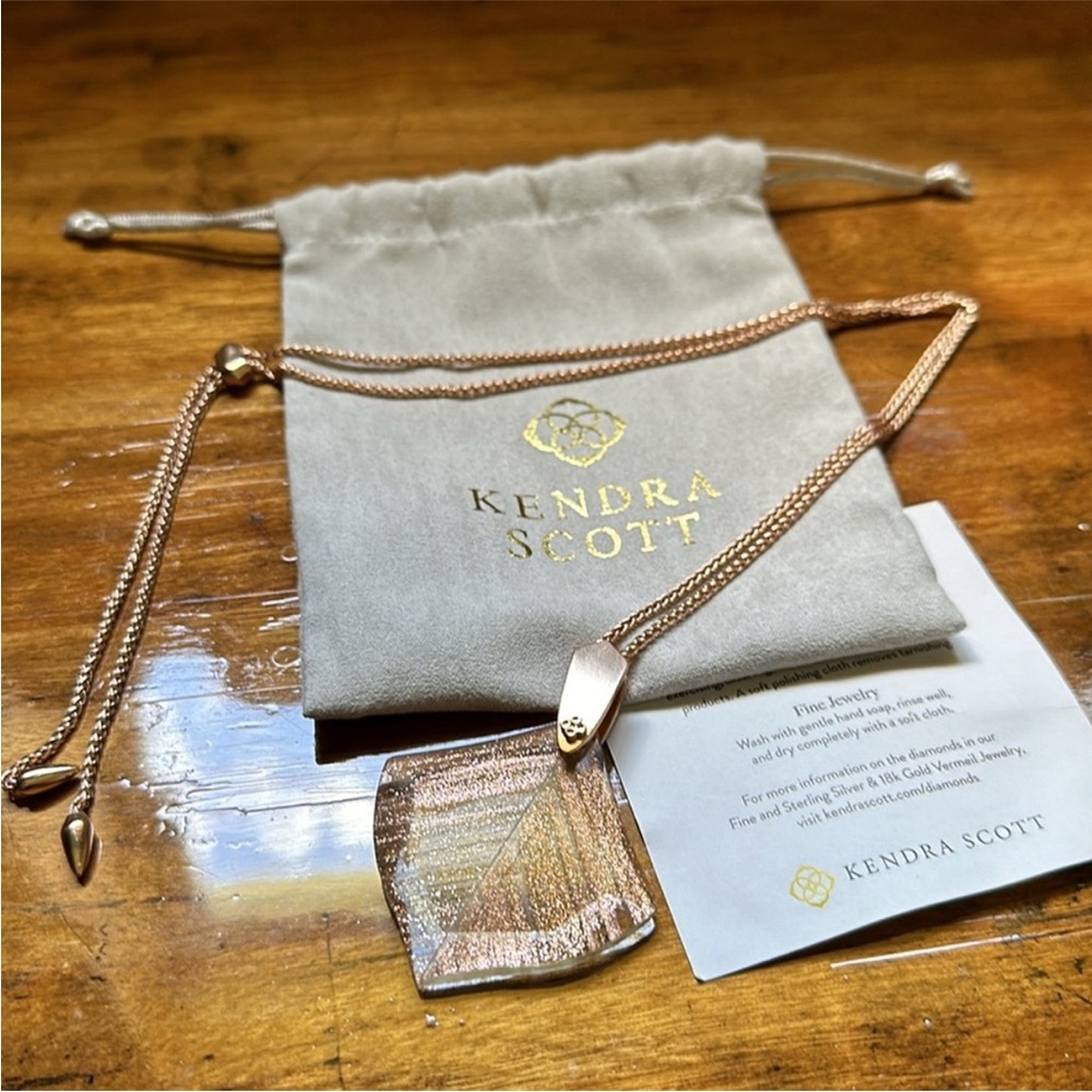 Kendra Rose Gold Necklace